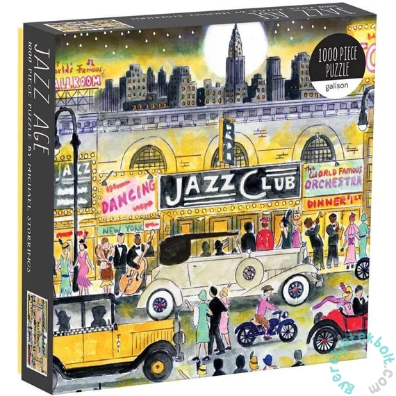 Galison 1000 db-os puzzle - Jazz Age, Michael Storrings (57518)