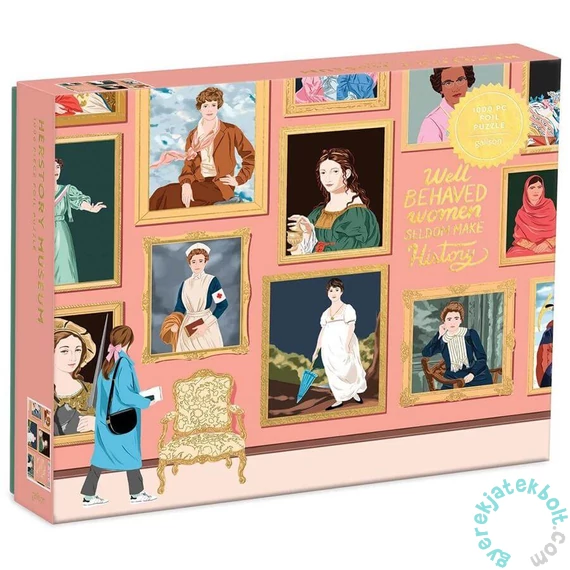 Galison 1000 db-os Fóliás puzzle - Herstory Museum (65414)