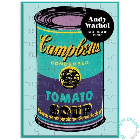 Galison 60 db-os Képeslap puzzle - Soup Can, Andy Warhol (67203)