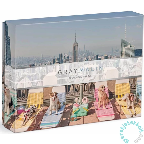 Galison 1000 db-os puzzle - The Dogs of New York City, Gray Malin (76274)