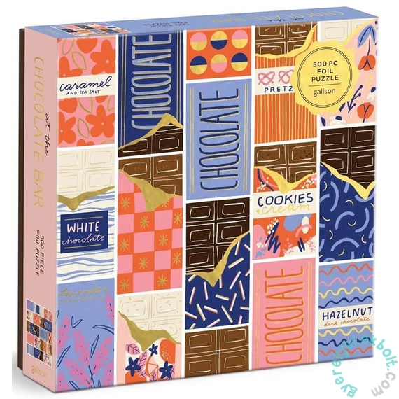 Galison 500 db-os puzzle - At the Chocolate Bar  (77974)