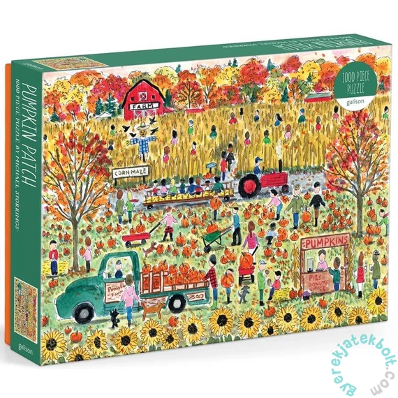 Galison 1000 db-os puzzle - Pumpkin Patch, Michael Storrings (82213)