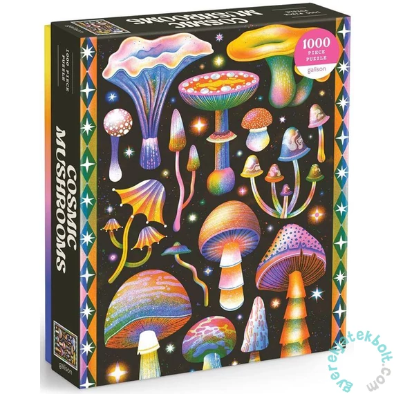 Galison 1000 db-os puzzle - Cosmic Mushrooms  (85528)