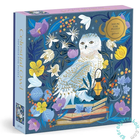 Galison 500 db-os Fóliás puzzle - Celestial Owl  (85603)
