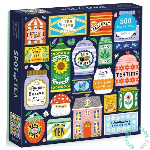 Galison 500 db-os puzzle - Spot Of Tea (85993)