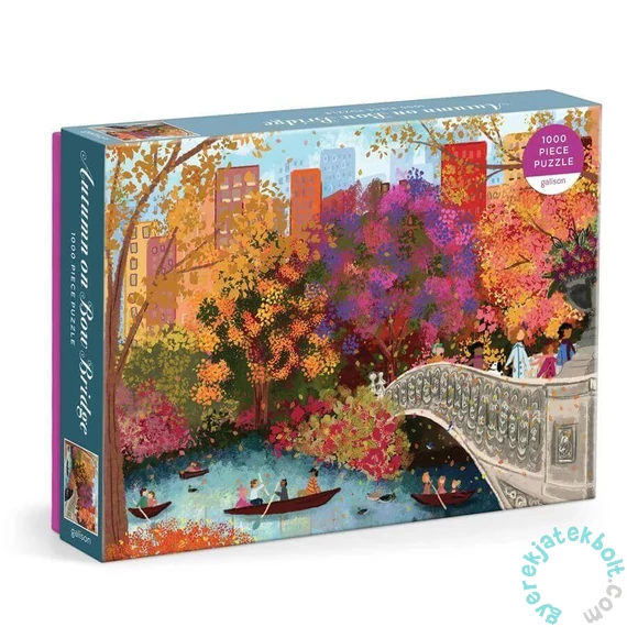 Galison 1000 db-os puzzle - Autumn on Bow Bridge, Joy Laforme (86105)