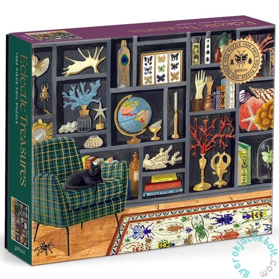 Galison 1000 db-os Fóliás puzzle - Eclectic Treasures (86136)