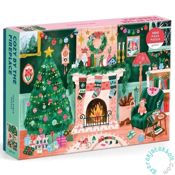 Galison 1000 db-os puzzle - Cozy by the Fireplace (86303)
