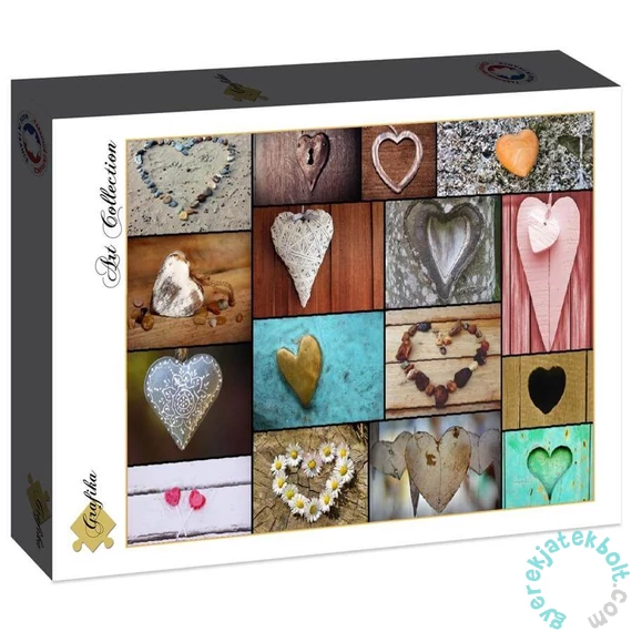 Grafika Art 1000 db-os puzzle - Collage - Love (30014)