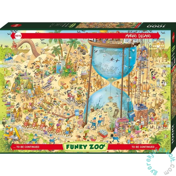Heye 1000 db-os puzzle - Funky Zoo - Desert Habitat (30068)