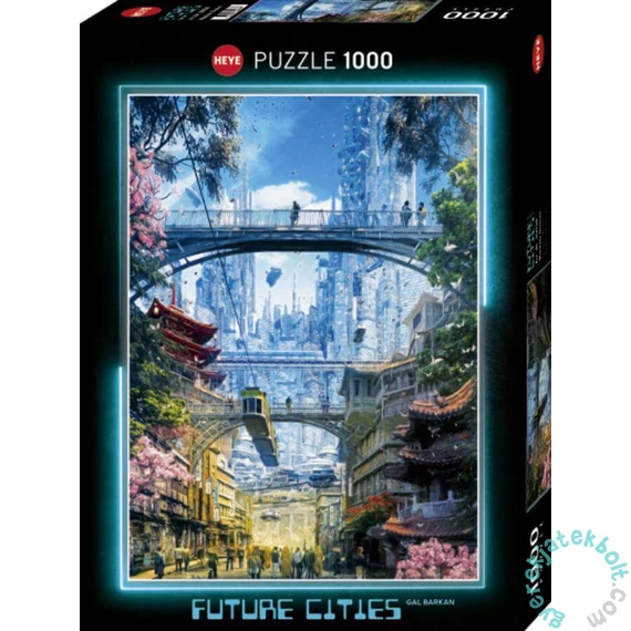 Heye 1000 db-os puzzle - Future Cities - Markets District (30038)