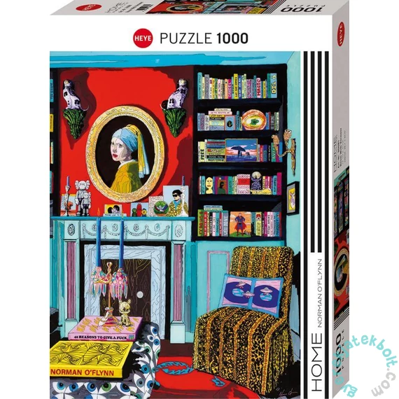 Heye 1000 db-os puzzle - Room With Vermeer (30081)