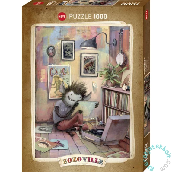 Heye 1000 db-os puzzle - Zozoville - Vinyl Monster (30033)