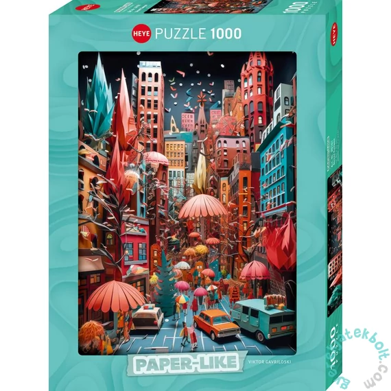 Heye 1000 db-os puzzle - Paper-Like - Street Canyon (30101)