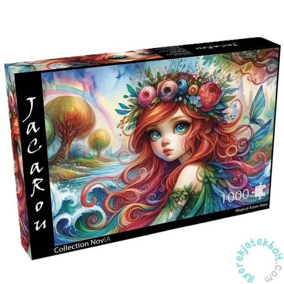 JaCaRou 1000 db-os puzzle - Magical azure stare (JP-AZUR1000)