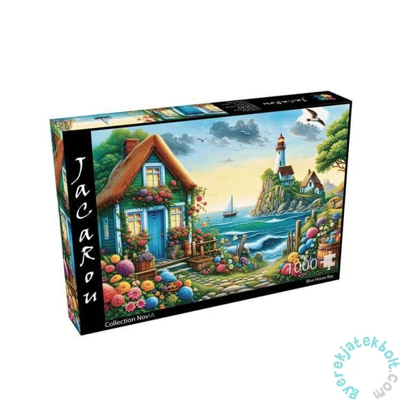 JaCaRou 1000 db-os puzzle - Blue house bay (JP-BLHO1000)