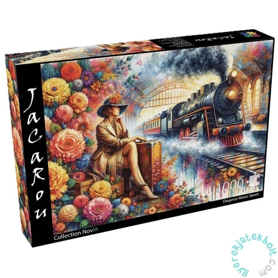 JaCaRou 1000 db-os puzzle - Elegance meets steam (JP-ELEG1000)