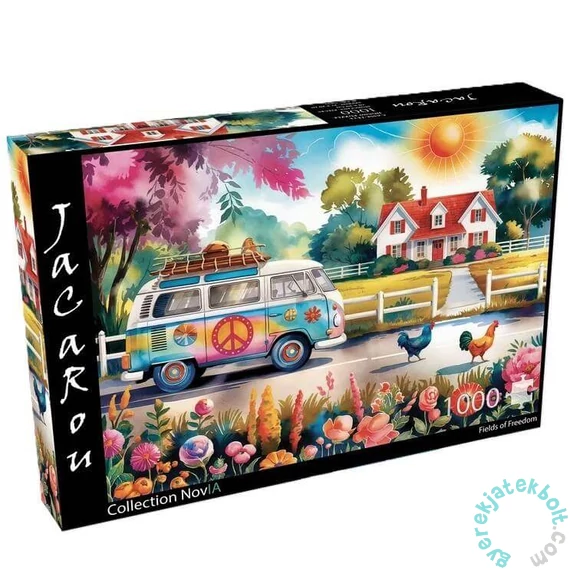 JaCaRou 1000 db-os puzzle - Fields of freedom (JP-FIEL1000)