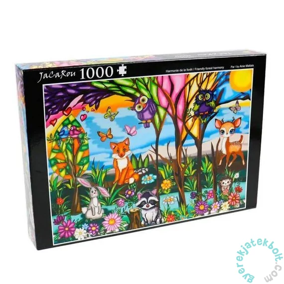 JaCaRou 1000 db-os puzzle - Friendly forest harmony (JP-HARM1000)