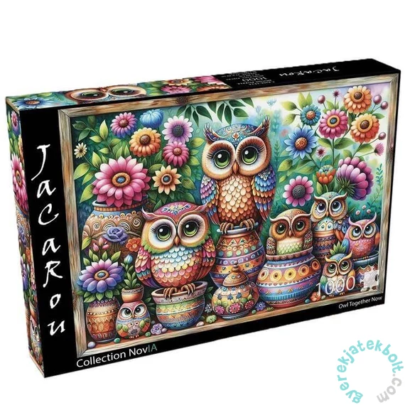 JaCaRou 1000 db-os puzzle - Owl together now (JP-OWTO1000)
