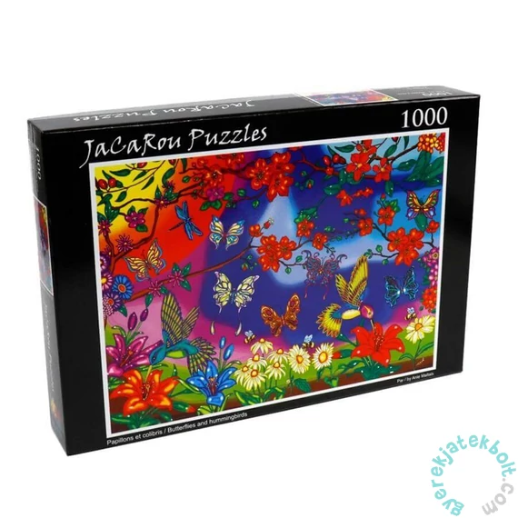 JaCaRou 1000 db-os puzzle - Butterflies and hummingbirds (JP-PC1000621)