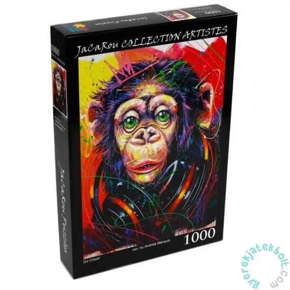 JaCaRou 1000 db-os puzzle - Dj chick! (JPA-DJ1000821)