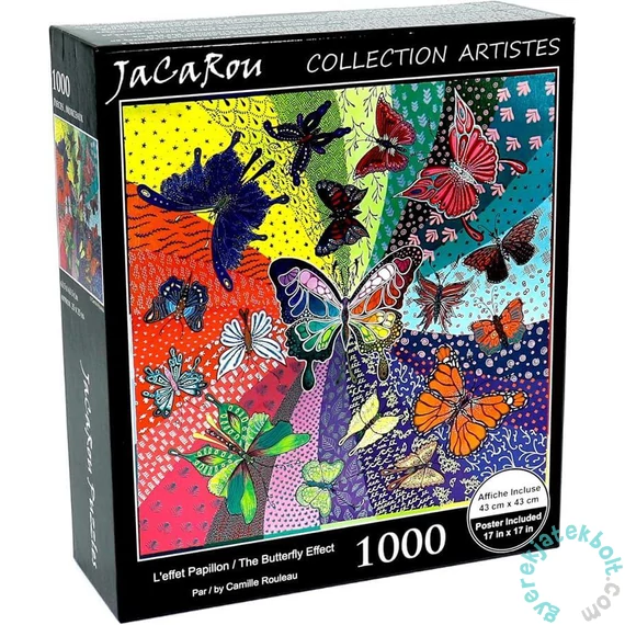 JaCaRou 1000 db-os puzzle - The butterfly effect (JPA-EFFE1000)
