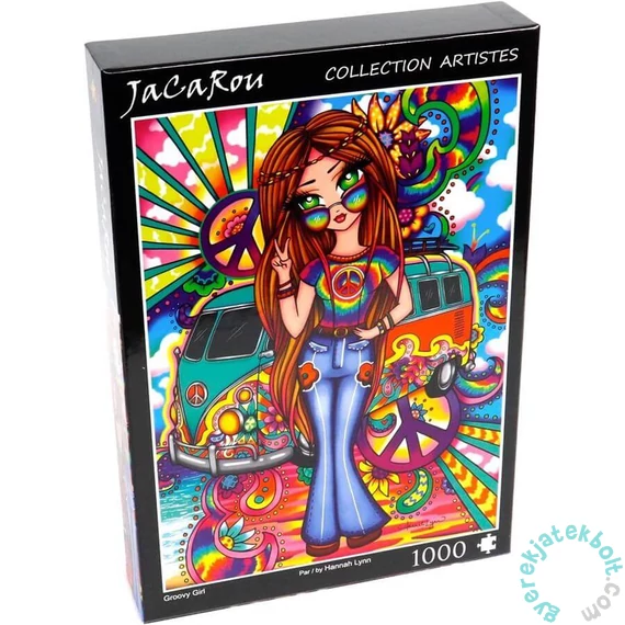 JaCaRou 1000 db-os puzzle - Groovy girl (JPA-GROO1000)