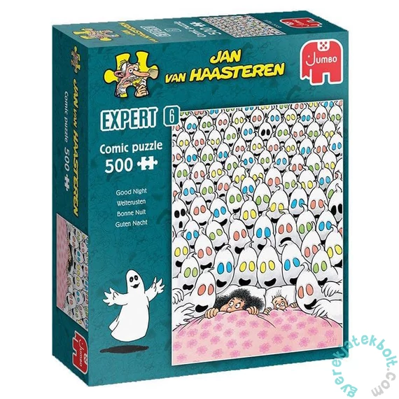 Jumbo 500 db-os puzzle - Jan van Haasteren - Good Night (00312)
