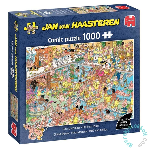 Jumbo 1000 db-os puzzle - Jan van Haasteren - Not So Wellness (00527)