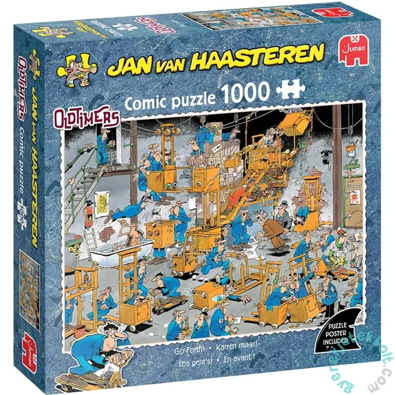 Jumbo 1000 db-os puzzle - Jan Van Haasteren - Oldtimers (JUM00528)