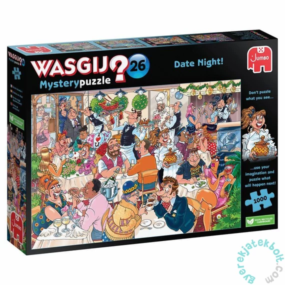Jumbo 1000 db-os puzzle - Wasgij Mystery 26 - Date Night (00592)