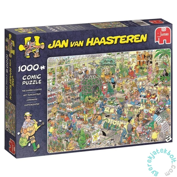 Jumbo 1000 db-os puzzle - Jan van Haasteren - The Garden Centre (00602)
