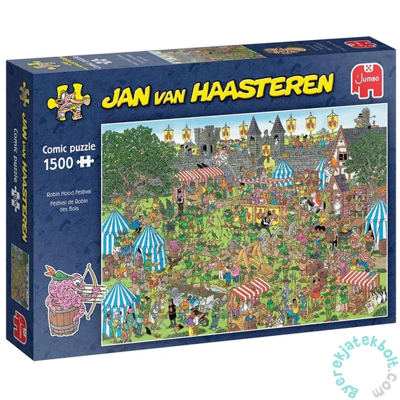 Jumbo 1500 db-os puzzle - Robin Hood Festival, Jan van Haasteren (00637)
