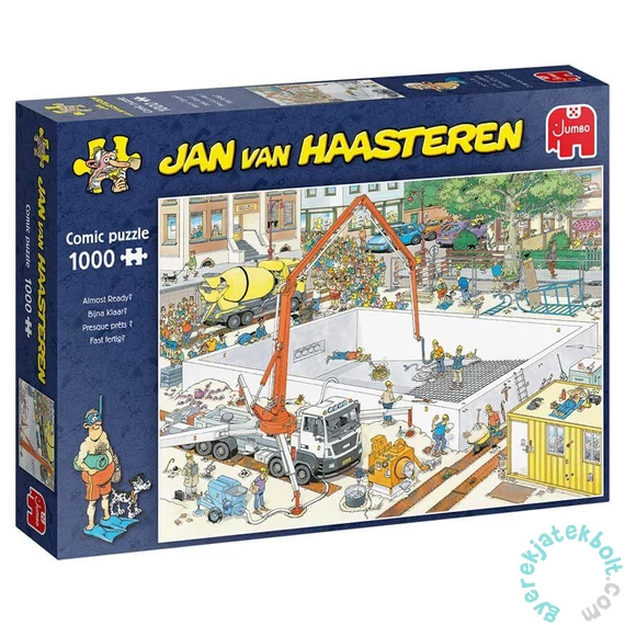 Jumbo 1000 db-os puzzle - Jan van Haasteren - Almost Ready? (20037)
