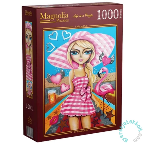 Magnolia 1000 db-os puzzle - Lady in Pink (1721)