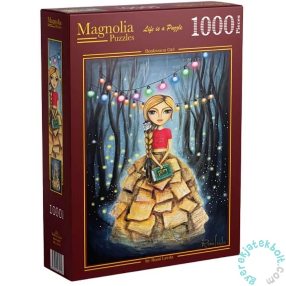 Magnolia 1000 db-os puzzle - Bookworm Girl (1724)