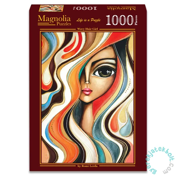 Magnolia 1000 db-os puzzle - Wavy Hair Girl (1732)