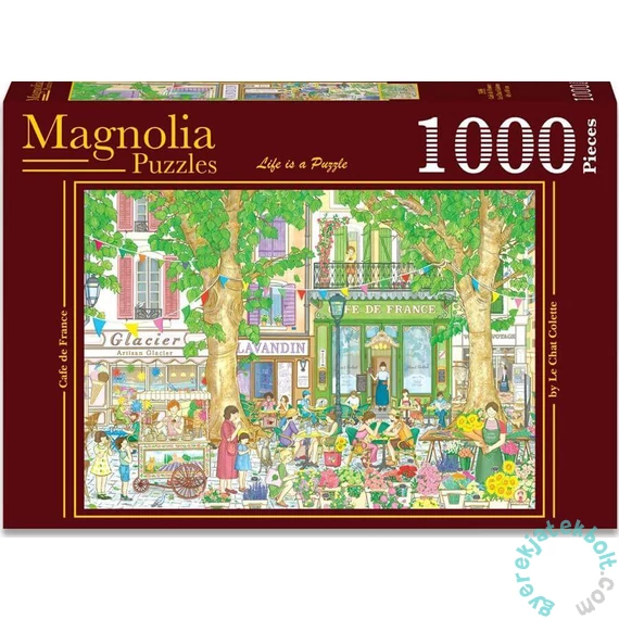 Magnolia 1000 db-os puzzle - Cafe de France (3486)