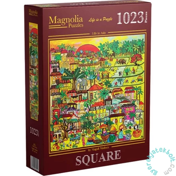 Magnolia 1023 db-os puzzle - Life in Asia (4105)