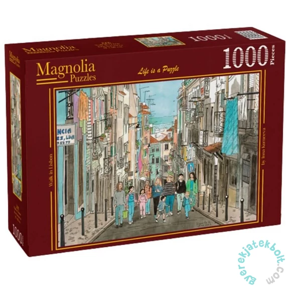 Magnolia 1000 db-os puzzle - Walk in Lisbon (7006)