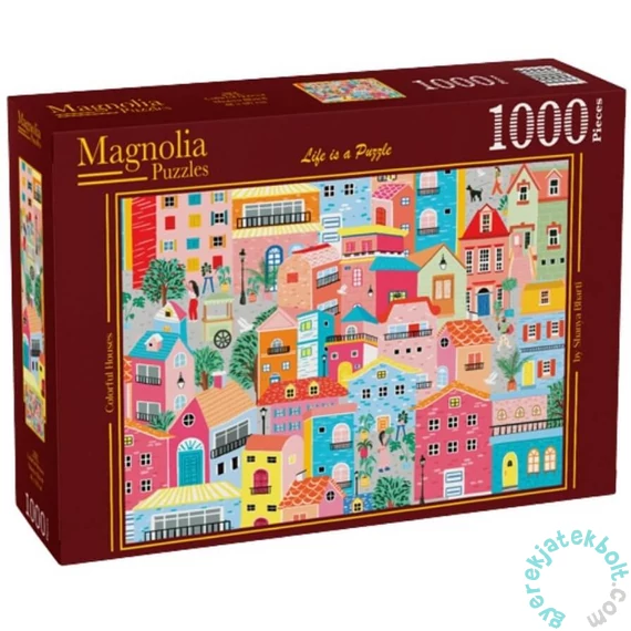 Magnolia 1000 db-os puzzle - Colorful Houses (9101)