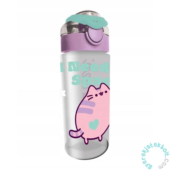 Pusheen cicás műanyag kulacs - Violet (679780)