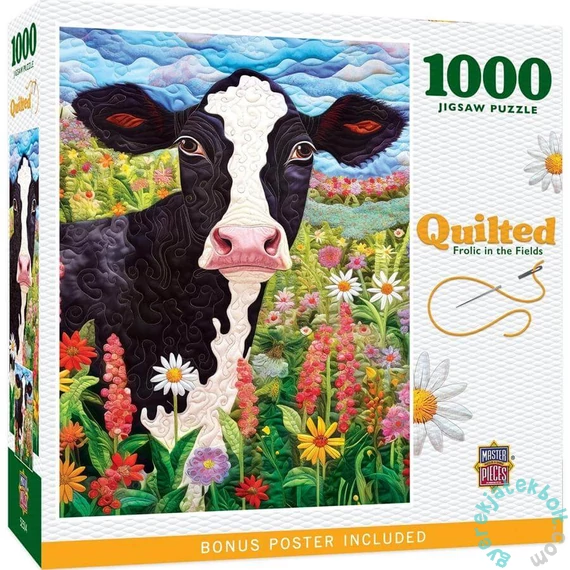 MasterPieces 1000 db-os puzzle - Quilted - Frolic in the Fields (72450)