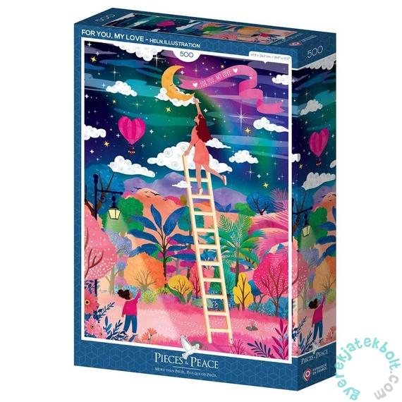 Pieces & Peace 500 db-os puzzle - For you, my Love (0205)