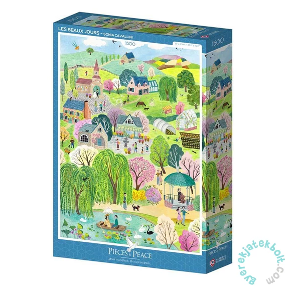 Pieces & Peace 1500 db-os puzzle - Les Beaux Jours (0216)