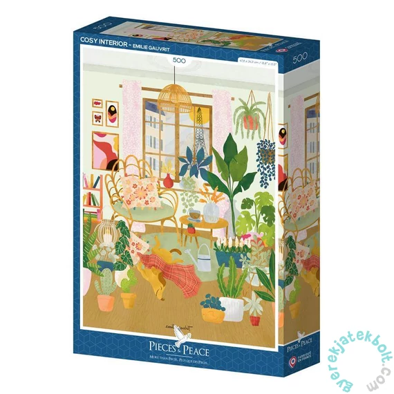 Pieces & Peace 500 db-os puzzle - Cosy Interior (0209)