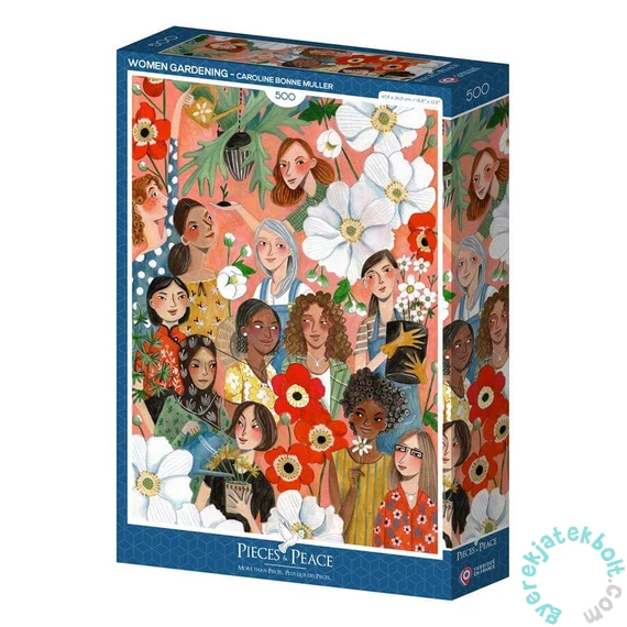 Pieces & Peace 500 db-os puzzle - Women Gardening (0208)