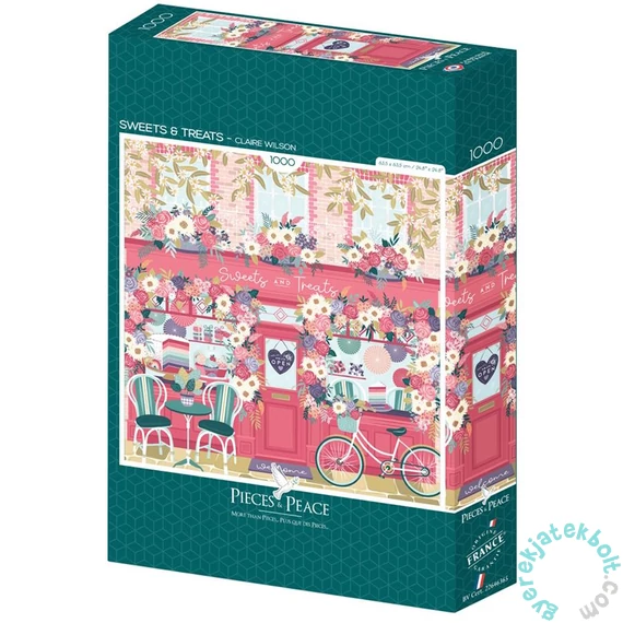 Pieces & Peace 1000 db-os puzzle - Sweets & Treats (0239)