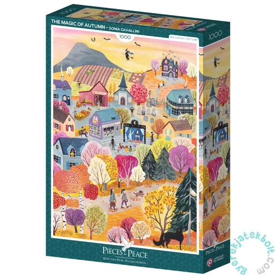Pieces & Peace 1000 db-os puzzle - The Magic of Autumn (0242)